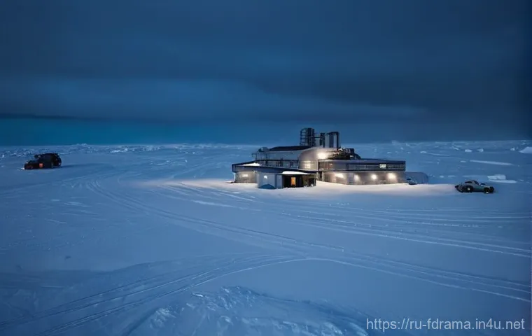 트루 디텍티브 감독 인터뷰 - **Prompt 2: The Mystical Spiral of the Frozen North**
    "A desolate, snow-covered expanse stretche...